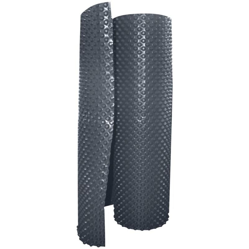 Membrane de Fondation pehd Jardibric 1x20m – Noir à Alvéoles 400g/m² – Protection Murs Enterrés – 520 Microns