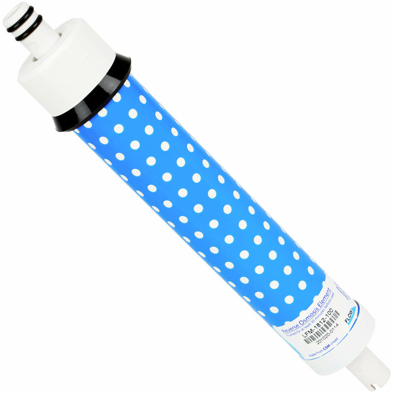 Crystal Filter - Membrane d'osmose économie d'eau 100 Gallons 1812 - Lateral Flow