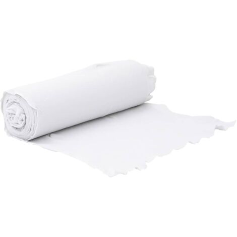 Membrane géotextile blanc 1 x 150 m fibre de polyester CFW426014