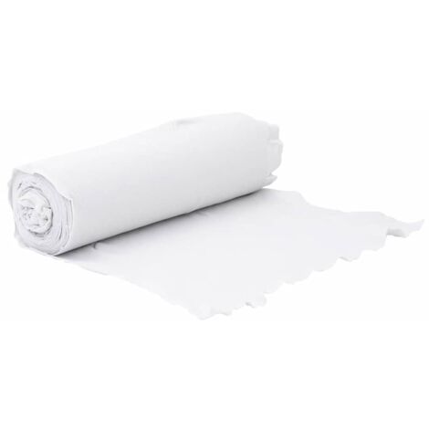 Membrane géotextile blanc 1 x 50 m fibre de polyester CFW231919