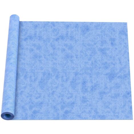 Membrane imperméable 1x30m pour salles de bain, douches et cuisines, Bleu