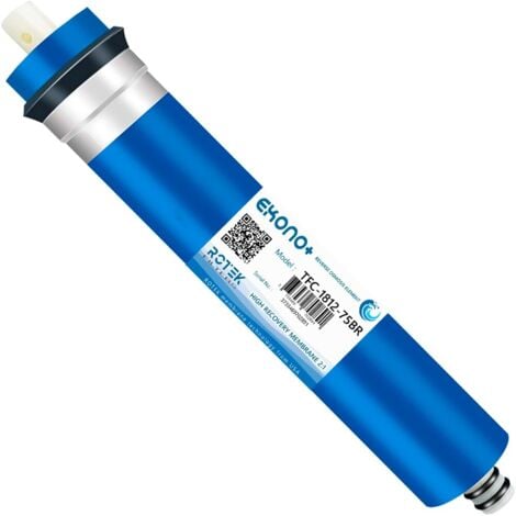 ROSMMEL Membrane universelle EKONO+ 75 GPD RO – Haute performance, faible rejet, écologique