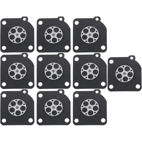 Membranes de Carburateur MS230 MS250, 10 Pièces, Kit de Joints de Membrane de Carburateur, Pièces de Réparation pour Tronçonneuse 180 S210 MS230 MS250