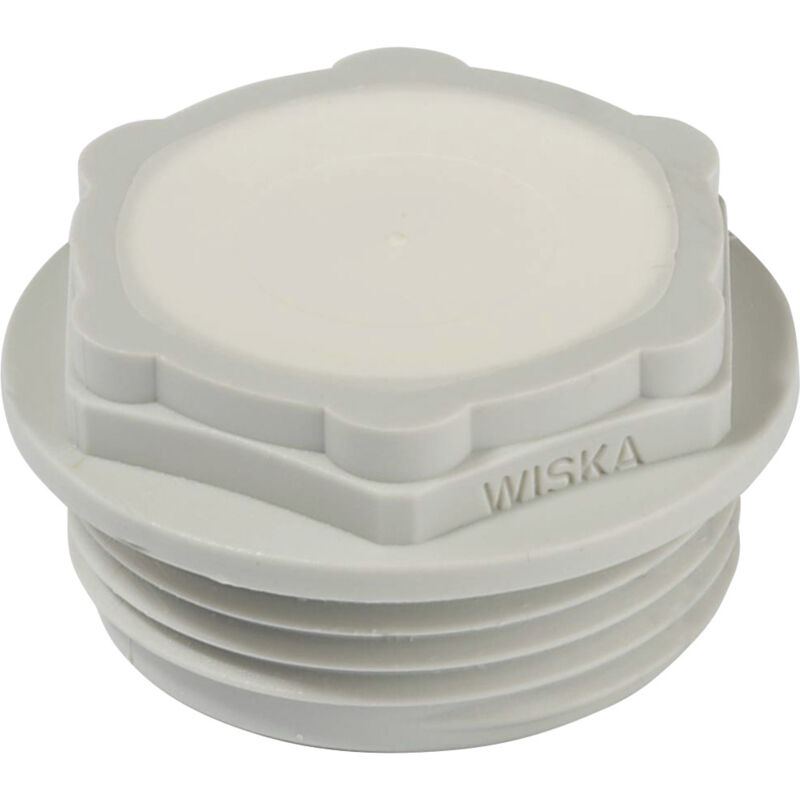 Wiska EMS 16 Kabeleinführung Klemm-Ø (max.) 9 mm Plattenstärke (max.) 9 mm Kunststoff Lichtgrau 10