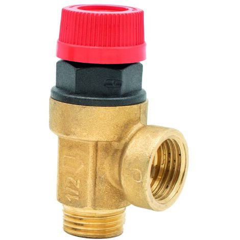 Membransicherheitsventil Stecker/Buchse 6 bar 1/2 "mf