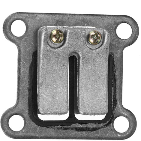Membranventil-Blockplatte für 2-Takt 49cc Pocket-Motoren, Mini-Motorräder und ATVs, hochwertiges Material, einfache Montage.