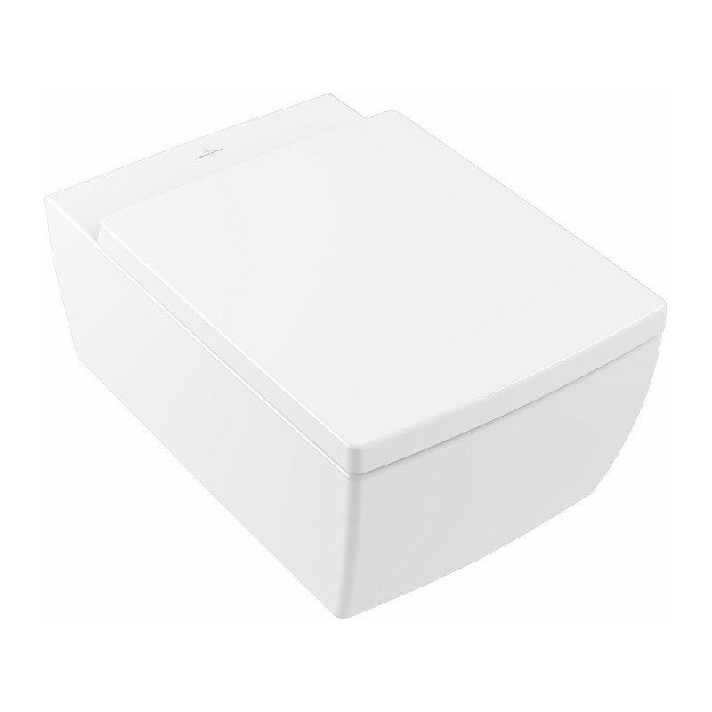 

Villeroy&boch - Memento 2.0, inodoro con fondo de pared, 375 x 560 mm, rectangular, DirectFlush, modelo suspendido, desagüe horizontal, porcelana