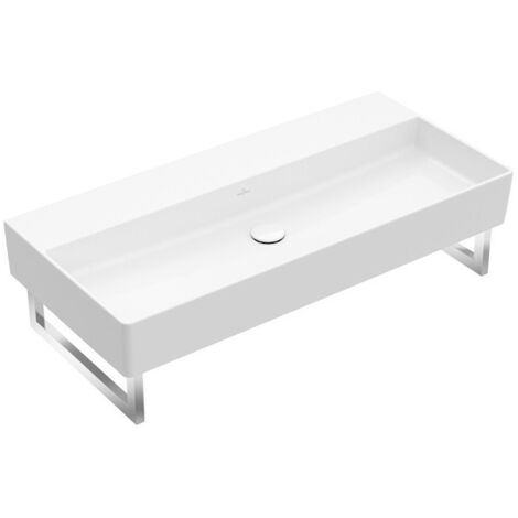 Memento 2.0, Lavabos muraux, 1000 x 470 mm, Rectangulaire, pour robinetterie murale, sans troude robinetterie, sans trop-plein, Les modèles sans trop-plein doivent être équipés d'une bonde ne pouvant