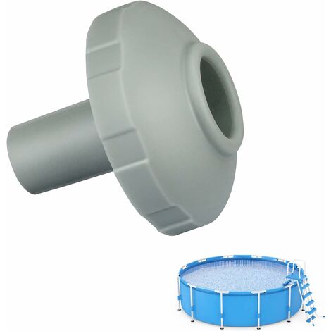 Memkey – Adaptateur tuyau de piscine Ø 32 mm – Compatible avec Intex – Raccordement pour pompe et skimmer – Plastique souple anti-glissement