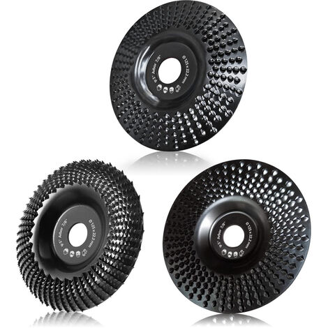 Memkey – Disque à lamelles pour meuleuse 125mm – 3 pièces pour bois dur – Arbre 22,2mm – Vitesse 13200 tr/min – Acier au carbone chromé