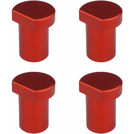 Memkey – Lot de 4 colliers de serrage en aluminium – Pour établi de travail bois – Bouchon 19 mm – Maintien sûr pour routage et ponçage