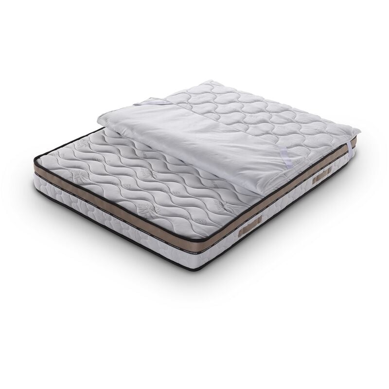 Memo Confort |Surmatelas 160x200 Memory Epaisseur 3cm