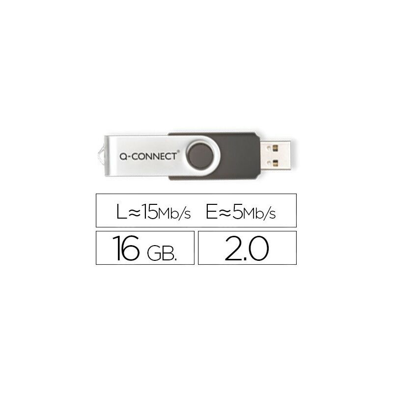 

Memoria usb q-connect flash 16 gb 2.0