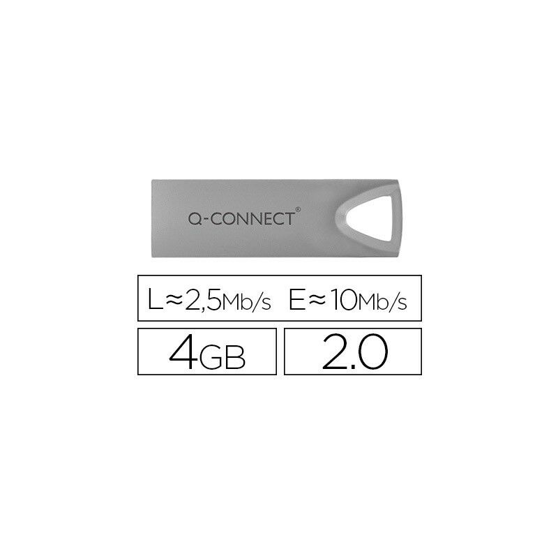 

Memoria usb q-connect flash premium 4 gb 2.0