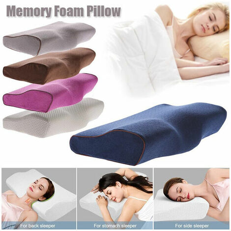 1pc Cervical Pillow Ergonomic Pillow Cervical Spine Support Pillow Suitable  For Side Sleepers, Back And Neck Pain During Sleep Sleep Training Pillow