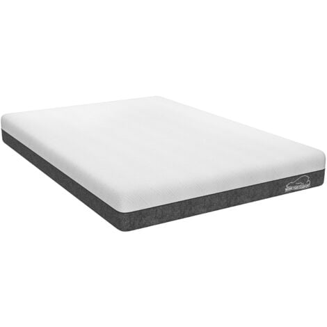 RATTANTREE Memory Foam Mattress Skin-friendly Soft Fabric Mattresses with Breathable Cover 2 Layers, 4FT Small Double (120x190x15cm)
