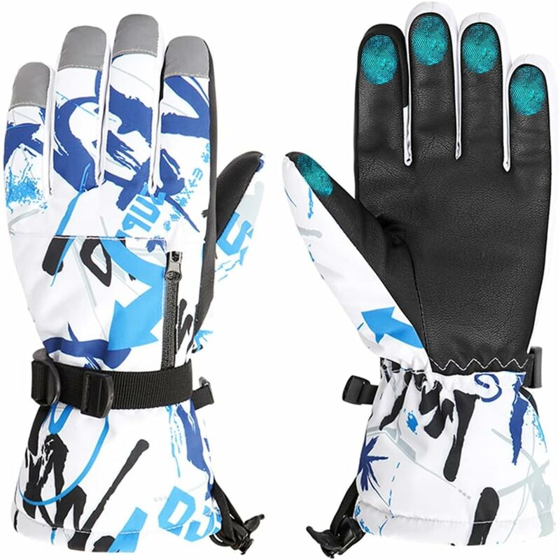 Men Women Windproof Ski Gloves Waterproof Touch Sports Gloves Heat Insulated Sports Gloves - Skiing Cycling Outdoor Sports