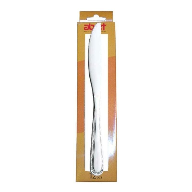

menaje cromo perlado 18 12 und.cuchillo mesa cs206 - Mibricotienda