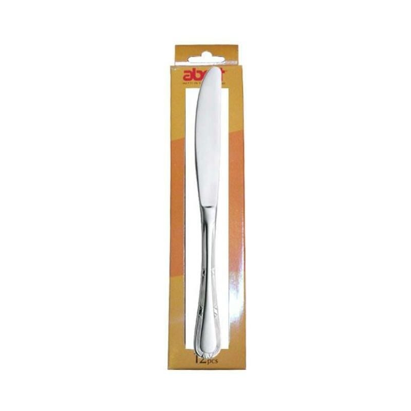 

menaje inox 18-10 corona 12 und.cuchillo mesa 221 mm cs005 - Mibricotienda
