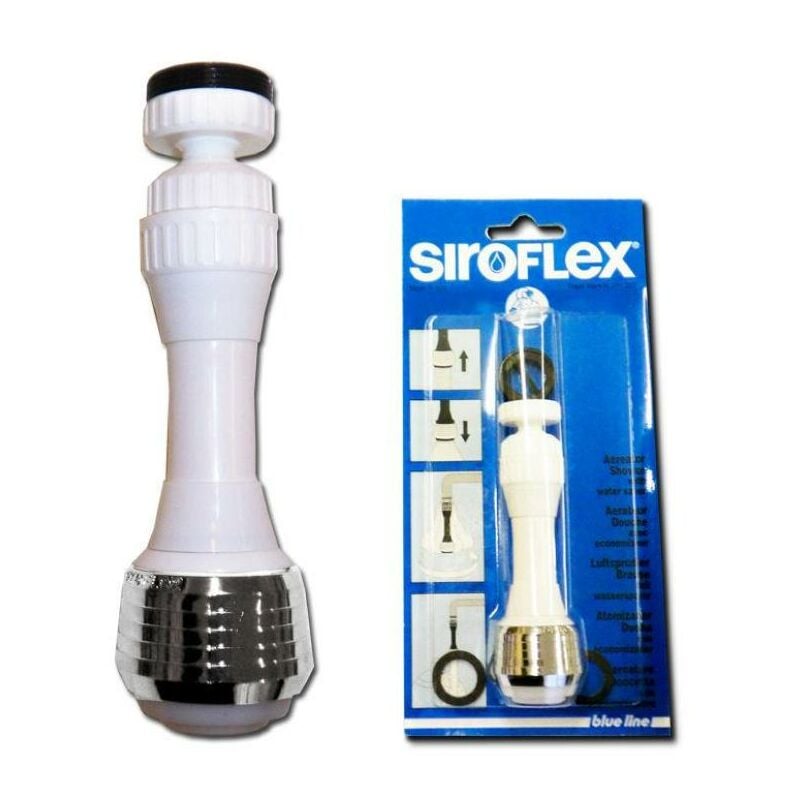 

menaje metaltex atomizador-ducha+rotula orientab.blanco 2494-50s - Mibricotienda