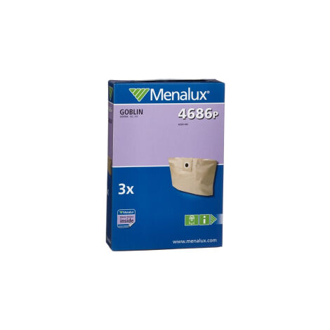 Menalux 2043472 Sac pour Aspirateur 4686 P Papier