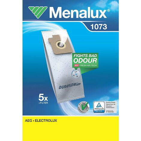 Menalux 900256360 1073 Sacchetti per Scope Energica Zs 200-201- 202-206, As 201