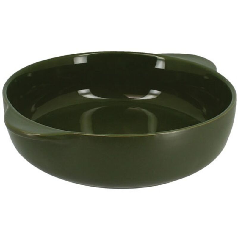 Menastyl - Octave Plat A Four Rond 950 Ml Vert 20 Cm En Gres