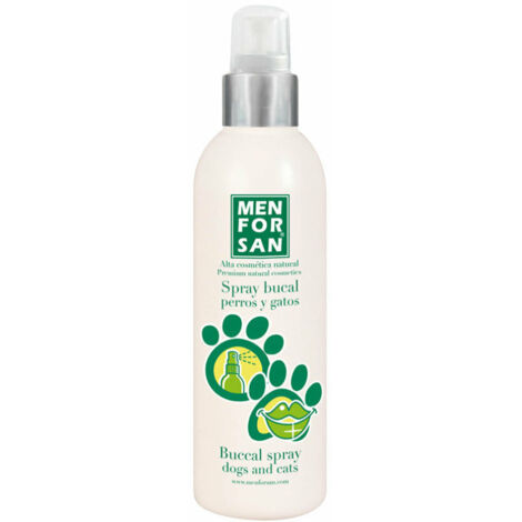 MENFORSAN 125 ml Moural Spray gegen Mundgeruch fÐ©r Hunde und Katzen