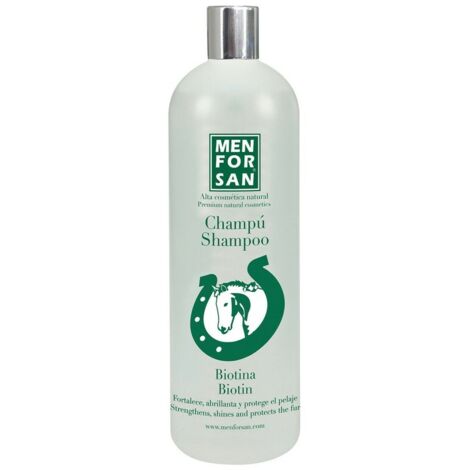 Menforsan 1l Natural ShampÐ mit Biotin fÐ©r Pferde