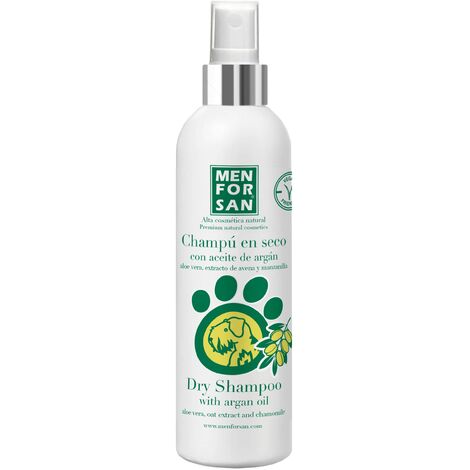 MENFORSAN Shampoo a Secco all'Olio di Argan per Cani 250 ml