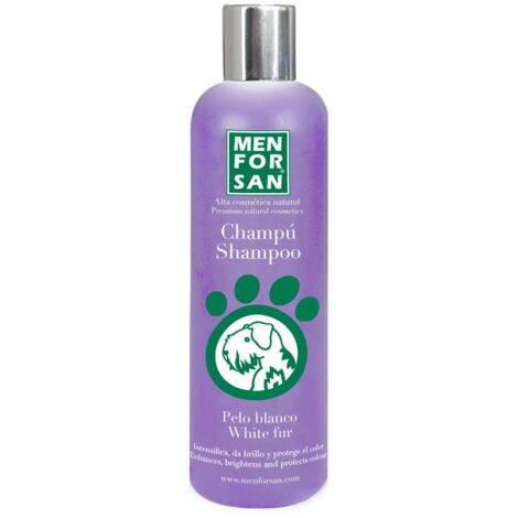 Menforsan shampoo da 300 ml di colore di colore - capelli bianchi