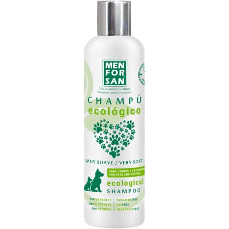 Menforsan Shampoo Organico per Cani e Cuccioli, 300ml, Ingredienti Biodegradabili