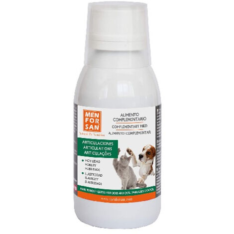 MENFORSAN Suplementos Nutricionales para Perros y Gatos ARTICULACIONES, 120 ml