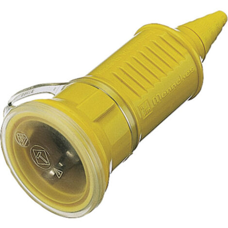 MENNEKES 10845 Schutzkontaktkupplung Kunststoff  230 V Gelb IP44