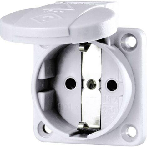 MENNEKES 11010 simple Prise de courant semi-encastrée IP54 gris X062301