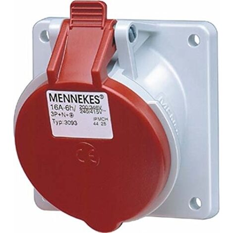 MENNEKES 3070 Anbaudose TwinCONTACT 16A5p6h400V, IP44-'1206465'