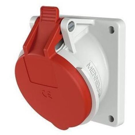 MENNEKES 3171 Anbaudose TwinCONTACT, 32A5p6h400V, IP44-'1206487'