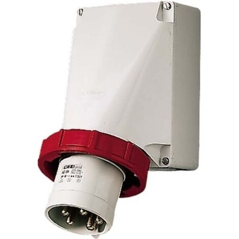 Mennekes 361 prise murale rouge industrielle 63A 400V