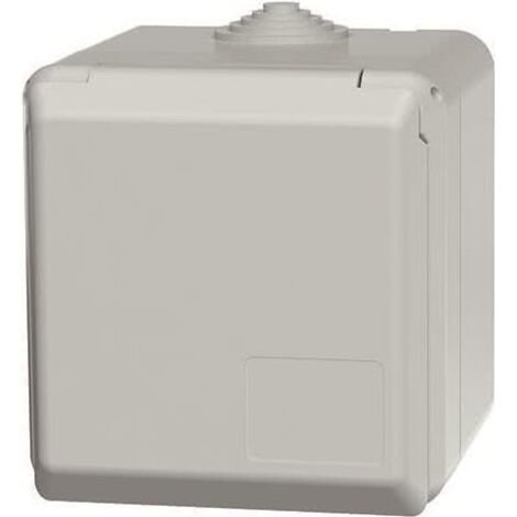 Mennekes 4105 prise murale gris électro IP44 16A 400V