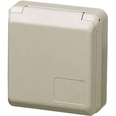Mennekes 4112 Steckdose beige 3 Pole 16A 230V IP44