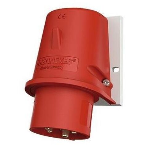MENNEKES 804 Wandstecker, 32A5p6h400V, IP44-'1206010'