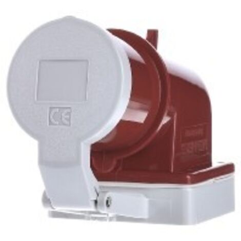 Mennekes CEE-AUFBAU-GER.STECK.400V-5X32 (412   M.KLAPPD. IP44)