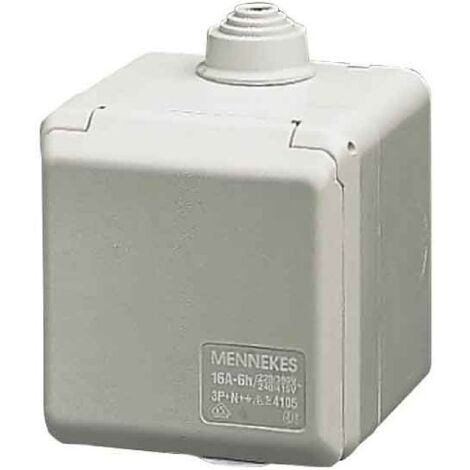 Mennekes CEPEX-CEE-STECKDOSE 400V-5X32A (4110  GRAU      IP44)