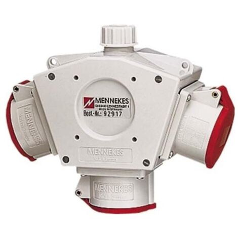 Mennekes DELTA-BOX 3xCEE16A,5P,400V 92917