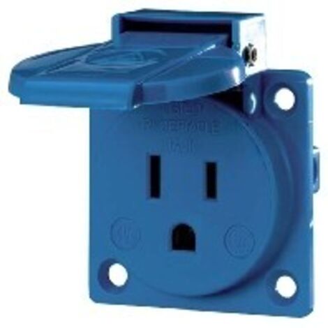 Mennekes NEMA-ANBAUSTECKD.125V 15A 2P+E (AM 10087)