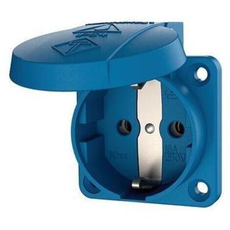 Mennekes SCHUKO-ANBAUSTECKD.BL 230V-16A (11031 SCHRAUBKLEMME)