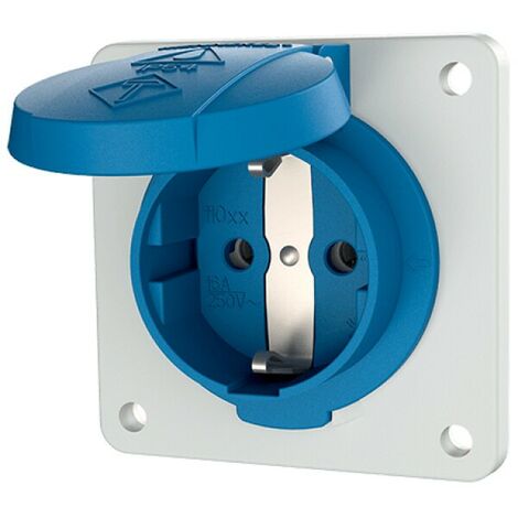 Mennekes SCHUKO-ANBAUSTECKD.BLAU 2X16A (AM 11011F)