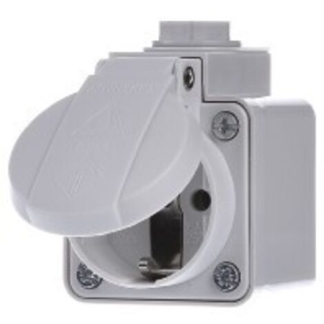Mennekes Schuko-Aufbau-Steckdose 16A,2p+E,230V 10081