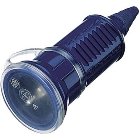 Mennekes Schuko Kupplung IP44 blau