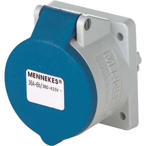 MENNEKES TwinCONTACT 1668 Presa da pannello CEE 16 A 3 poli 230 V 1 pz.
